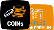 COINs System i rozszerzone plany funkcji Plus i Premium
